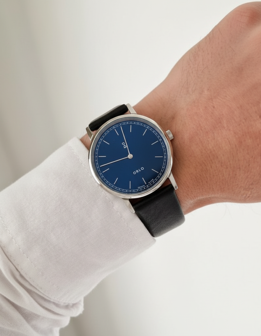 Copenhagen Silver Midnight Blue